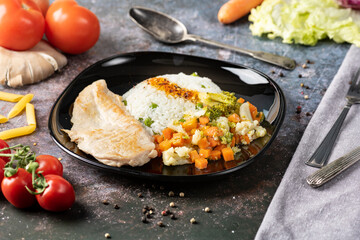 chicken with vegetables