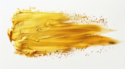 Eclipsing Gold: Illustrate the dominance of gold prices with bold watercolor strokes.