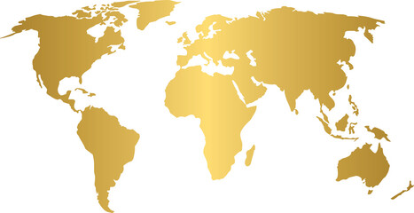 Golden world map, network, halftone, dot, dotted map