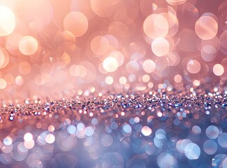 a silver glitter background with shining lights
