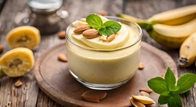 Ready to eat banana pudding