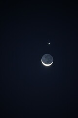 moon and star