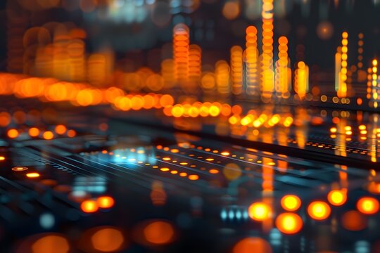 Dynamic Urban Skyline Reflection:Captivating Visuals Embodying the Power of Data-Driven Marketing Strategies