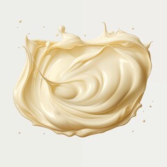 Heavy Cream isolated on transparent background 