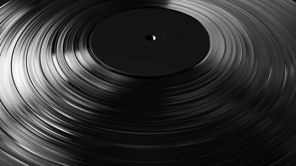 Black retro vinyl record design element ..