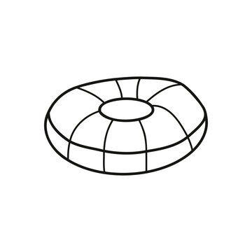 recommend clip art: Lifebuoy doodle clipart. Graphic design element. Stock isolated image on a white background. Illustration for greeting card, pattern design, print, sticker.