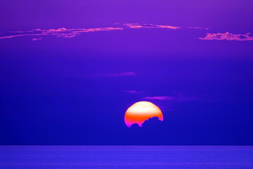 Sonnenuntergang am Meer