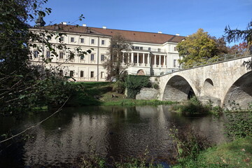 Schloss und Sternbruecke in Weimar