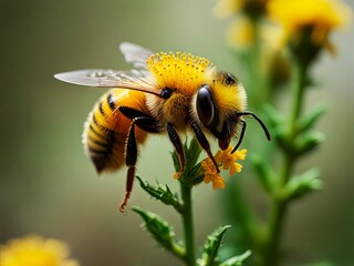 Pollen Power: The Allergy-Causing Culprit in Full Bloom. Witness the power of pollen