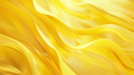 Composición artística abstracta, fondo amarillo