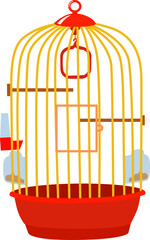 Bird cage icon