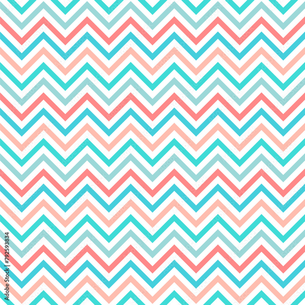 Poster colorful wave lines stripes pattern background vector