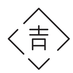 Alphabet Bless Chinese Line Icon