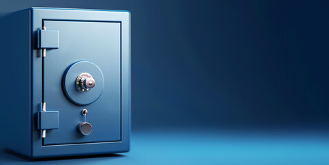 metallic safe with combination lock