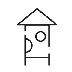 Chinese Decoration Firework Line Icon