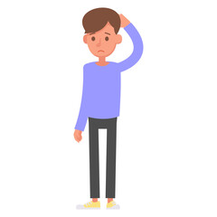pose of person ipose of person in purple clothes dressn purple clothes dress