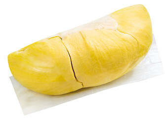 Durian The King of (Tropical) Fruits isolate on white background PNG File.