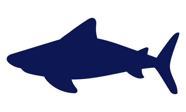 recommend clip art: flat design animal silhouette on white background