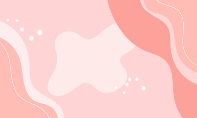 hand drawn abstract shapes background design