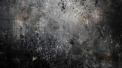Gray grunge background with scratches .. - obrazy, fototapety, plakaty