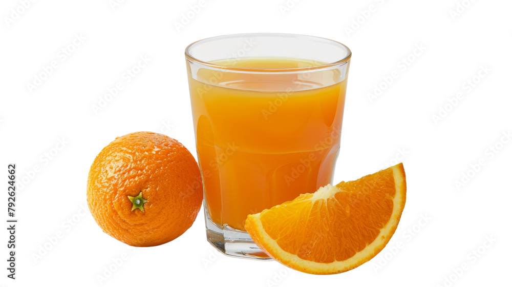 Canvas Prints orange juice