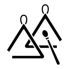 triangle instrument icon