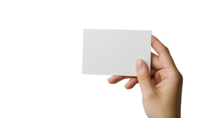 Obraz premium human hand holding a paper