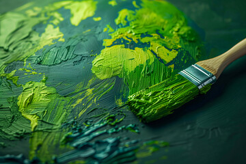 Painting the World in Green