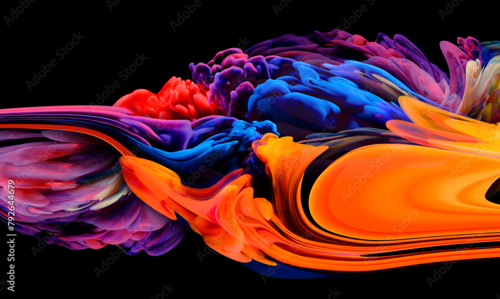 Canvas Prints color design background, gradient colorful abstract background, luxury abstract for a mobile screen 