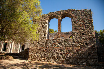 Great Basilica, Butrint National Park, Vlorë County, southern Albania