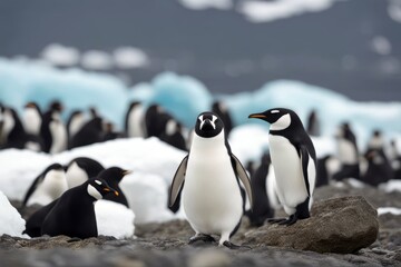 'manchots antarctique empereurs antarcticapenguinemperorbirdiceicebergicebergpenguincold antarctica penguin emperor bird ice iceberg'