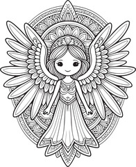 angel with wings