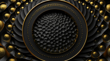 Luxury black and gold background ..