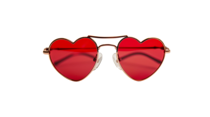 Heart-shaped glasses