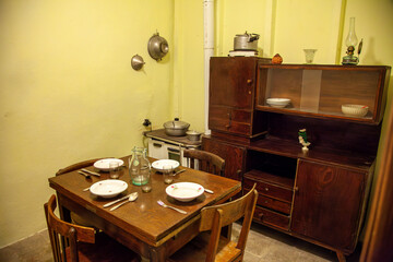 Tirana / Albania - 09 02 2020: nuclear bunker Bunk Art 2