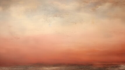 Fototapeta premium A Serene Sunset Painting the Sky with Splendid Shades of Orange and Pink