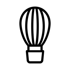 hot air balloon icon