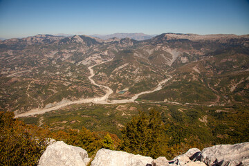 Dajti Mountain National Park, central Albania