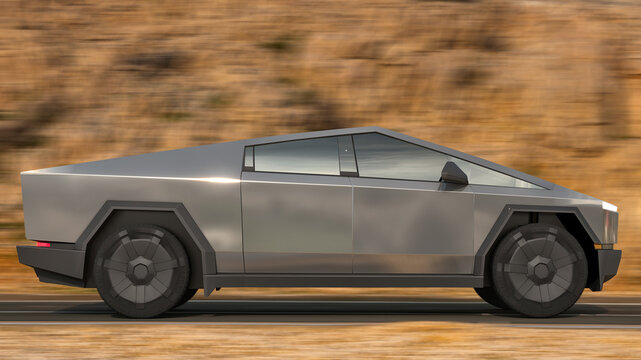Tesla Cybertruck-.More utility than a truck. Faster than a sports car.