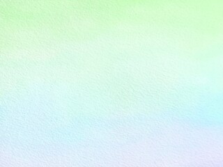 緑と青のグラデーションが綺麗な水彩紙のテクスチャ背景イラスト