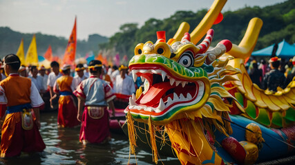 "Dragon Festival: Dragon Boat aon Cover"