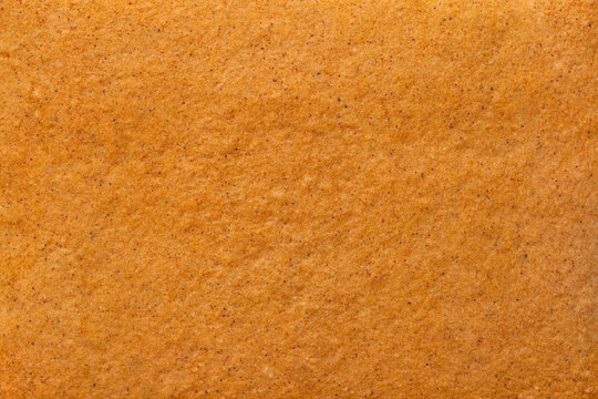 Gingerbread texture for Christmas background. Top view