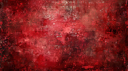 Red Christmas background with vintage texture abstract