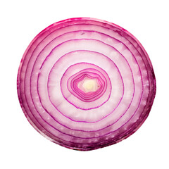 Red onion slice