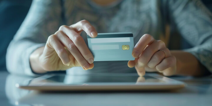 Close-up of a bent credit card displaying flexibility and durability, set against a solid white background to focus on the material texture,
