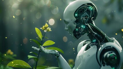 Artificial intelligence (AI) is changing agriculture. The use of robots and AI in agriculture.