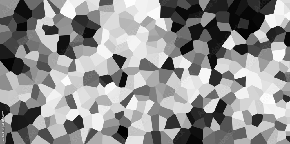 Poster seamless pattern mosaic marble pattern texture with seamless shapes. dark and light gray geometric m