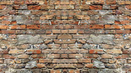 Rustic brick wall background