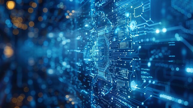 Circuito elettronico di una scheda
