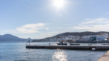 Obraz premium Adamas, Milos, Cyclades, Greece